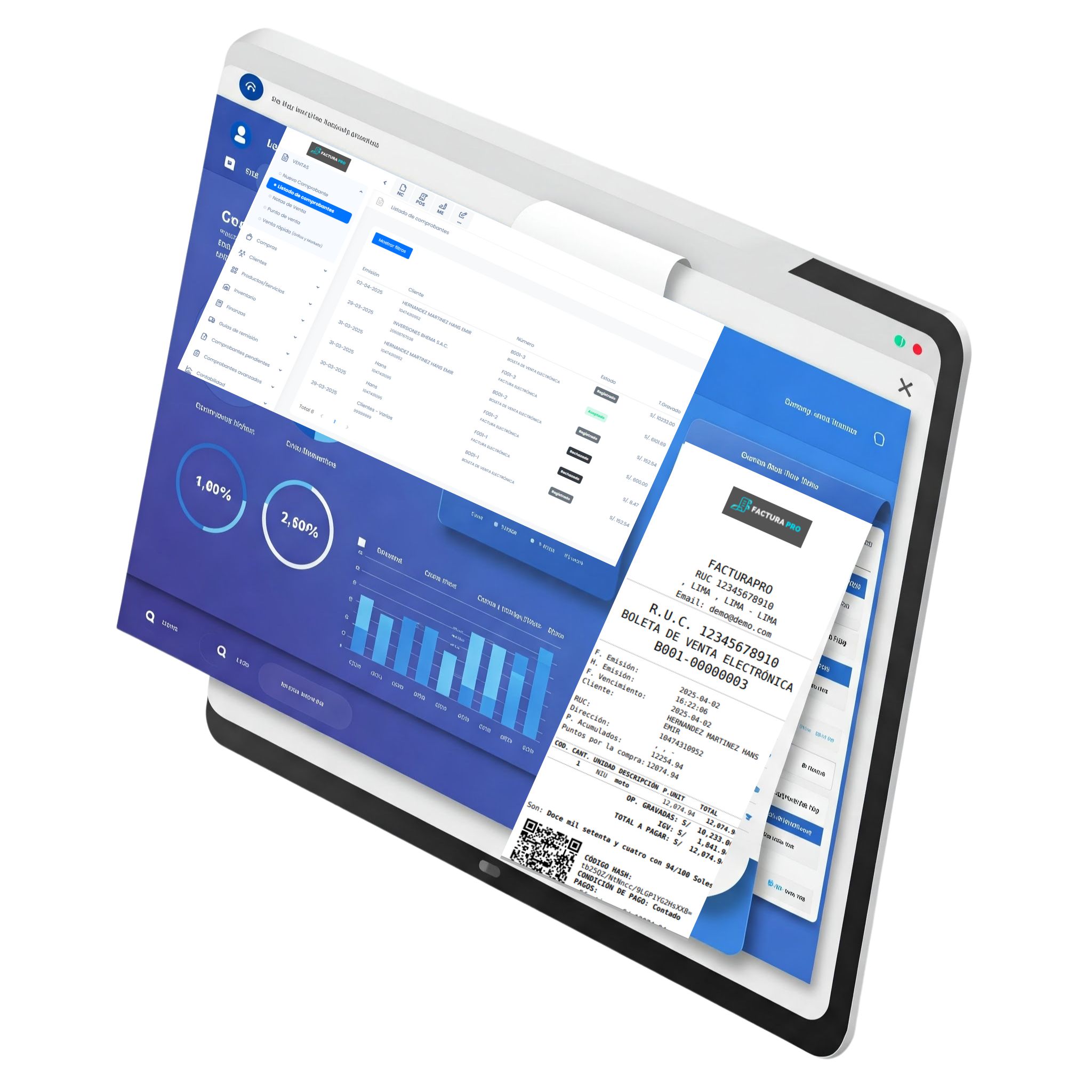 Dashboard FACTURAPRO